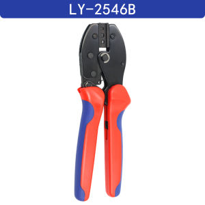Solar PV Cable Crimping Tool LY-2546B Kit for 2.5/4/6mm² with Stripper YE-1R Solar Spanner and Solar Connectors Sets