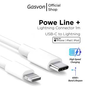 Gasvontech - Kabel Data USB C to lightning iOS Fast Charging