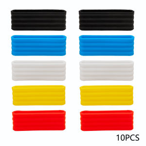 Silicone Racket Anti-Slip Ring Tennis Racket and Badminton Racket Handle Wrap Anti-Slip Cover Shock-Absorbing Anti-Slip Grip Protective Cover