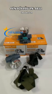ĐÈN ĐỘI ĐẦU YN-9811/NĐ-9811 5W/48W CHẾ ĐỘ NGẮT ĐIỆN KHI PIN ĐẦY LÀM TỪ CHẤT LIỆU BỀN GỌN NHẸ DỄ DÀNG MANG ĐI MỌI NƠI GẮN CHIP LED SIÊU SÁNG
