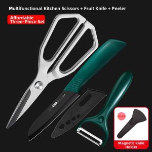 Multi-functional Food-grade Stainless Steel Scissors Set