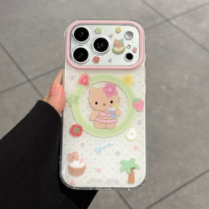 SENBO | iPhone 17 Pro Max Summer Dots Cat Case Full Protection Magnetic