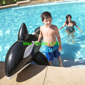 Inflatable Swimming Equipment Whale Shape Childrens Water Toy Float Chair for Babies And Kids Adult Children Gift