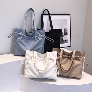 Mismi Warren Tote Bag: Tas Selempang Wanita Korean Style & Tas Jinjing Resleting Perempuan Trendy