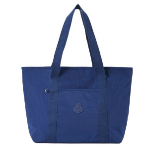 กระเป๋าผ้าใบ Tote Bag ความจุขนาดใหญ่สำหรับผู้หญิง กระเป๋าสะพายไหล่เดี่ยว กระเป๋าเดินทาง กันน้ำ กระเป๋าสะพายไหล่แบบลำลอง กระเป๋าผ้าใบ