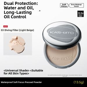 Waterproof Oil-control Long-lasting Makeup Setting Pressed Powder