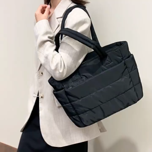 ✅Original fast delivery✅Travel Tote Bag for Women Waterproof Lightweight Puffy Shoulder Bag with Compartments