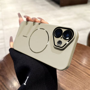 Luxury Slim Matte Magsafe Phone Case For OPPO Find X9 X7 X8 Pro A6 A5 A3 Pro Reno 10 11 12 13 14 F Pro + 5G Solid Color Shockproof Hard PC Cover Casing