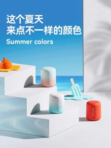 Portable Mini Bluetooth Speaker with Card Slot Handheld Running Sports Mobile Phone Speaker High Quality Sound Long Battery Life