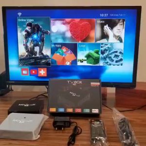 Tv Box Android MXQ Pro 4k 5g 8GB + 128GB Máy Phát Đa Phương Tiện 4 Nhân 4K HD 3D