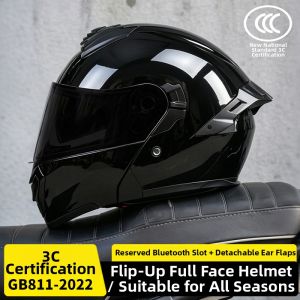 AD | 3C Certified Modular Helmet Full Face For All Seasons Riding