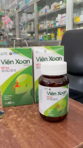 Viên Xoan Thiên Phúc hộp 60 viên giúp giảm triệu chứng của viêm xoang viêm mũi xổ mũi nghẹt mũi.