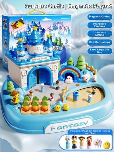 KAKABEIER | Magnetic Dollhouse Playset for Girls
