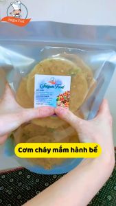 500G Cơm cháy mắm hành bể zip - SaigonFood