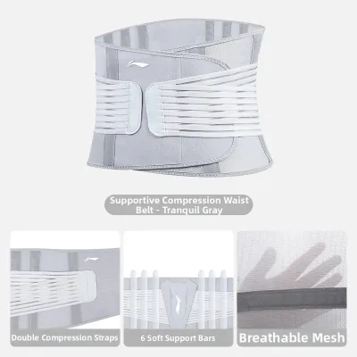 Li-Ning | Lumbar Support Belt for Office Work and Sports Injury Prevention