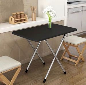 Foldable Table Dining Desk Folding Portable Table Makanan Meja Lipat Dinner Stall Small Tables Living Table Komputer Meja 野餐折叠桌 1243