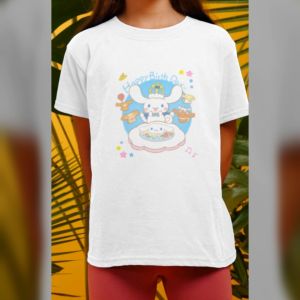 Kaos Anak Baju Anak Cinnamoroll Happy Birthday Terlaris