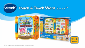 VTech® Touch & Teach Word Book