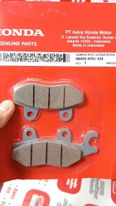 Kanvas Rem Depan Cakram Padset Brake Karisma Mega Pro & Revo Supra Fit Supra X