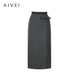 AIVEI | Elegant OL High Waist Straight Pencil Skirt