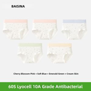 Baisina | Antibacterial Breathable Tencel Silk Cotton Womens Underwear