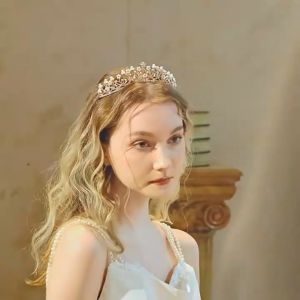 Raisa Crown - Mahkota Wisuda Simple Silver & Gold