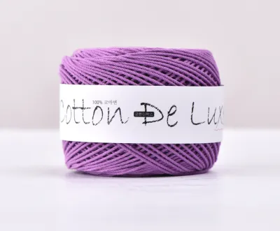 100% Cotton Hand knitting yarn 1mm x 120meters Hand Crochet yarn Bag crochet yarn 100% high quality cotton