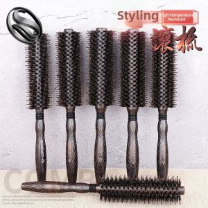SUNEAST | Hair Styling Brush with Boar Bristles for Blowing and Curling
