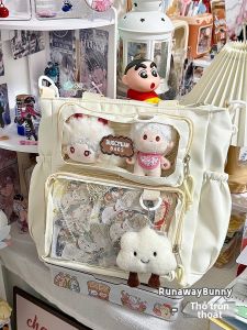Túi Đeo Chéo Qua Vai Trong Suốt Để Sưu Tập