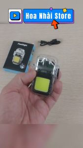Đèn Pin Led Bật Lửa Điện Sạc USB Bền Rẻ Đẹp Tiện Lợi Chống Nước IPX6 Đa Năng Dễ Sử Dụng