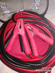 2000Amp 4m Car Battery Jump Start Cable Jumper Cable Booster Cable Charger Emergency Van Lorry Truck Vehicle Repairing Hand Tool Workshop Repair Work