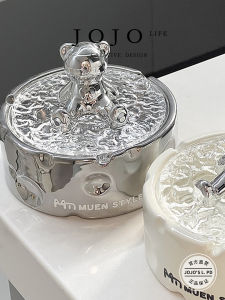 Luxury Ceramic Ashtray JOJOS L. PD.Cry. Nordic Style Living Room Coffee Table Decorative Accessories High Aesthetic Value