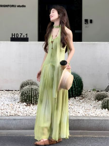 CHOUXIE | Đầm Mỏng lưới Pháp Elegent Ôm eo