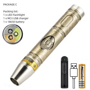 Alonefire | AloneFire 3-in-1 White Yellow UV 365nm LED Flashlight Jewelry Jade Gem Stone Ore Pet Stain Tinea Money Scorpion Detection Light
