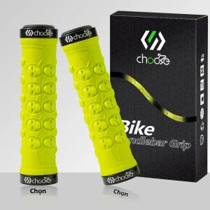 CNC | Chooee MTB Bike Handlebar Grips 22.2mm Khóa Chống Trượt Chống Sốc Tay Nắm Xe Đạp Dành Cho Xe Đạp Leo Núi/xe Đạp Đường Trường Hợp Kim Nhôm Gel Silica