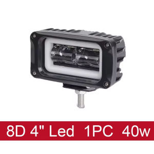 4 LED Work Light Bar Auxiliary Spotlights Offroad Motorcycle Driving Fog Light Jeep Truck Car Pickup ATV UTV SUV 4x4 Headlight