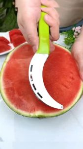 สแตนเลสสิ่งประดิษฐ์แตงโมมีดหั่น Corer สุดหมาย 304 ผลไม้และผัก เครื่องมือ อุปกรณ์ครัว Gadgets เรียบร้อย