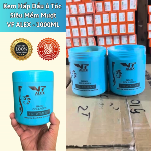 Kem Hấp Dầu ủ Tóc Siêu Mềm Mượt VF ALEX - 1000ML Giữ Màu Tóc Nhuộm.