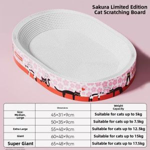HELLOLEIBOO | Durable Non-shedding Cat Scratching Board and Bed