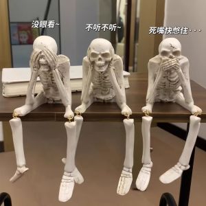 ของตกแต่งบ้านรูปศพ สไตล์แฝงสีสันสดใส เหมาะสำหรับวันเกิดและฮalloween ของตกแต่งบ้านที่สร้างสรรค์และไม่ซ้ำใคร