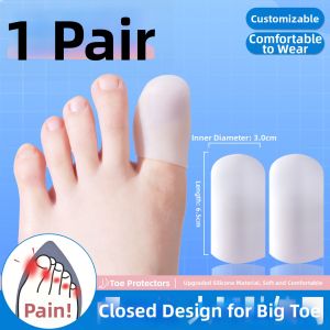 Sport Toe Protection Anti-Friction Silicone Tubes
