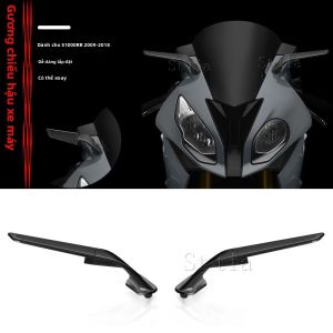 Gương Chiếu Hậu Xoay Chỉnh Được Cho Xe BMW S1000RR 2009-2018 Chất Liệu Nhôm Cao Cấp Gương Chiếu Hậu Bên Xe Máy Độ Chế Cánh Gió
