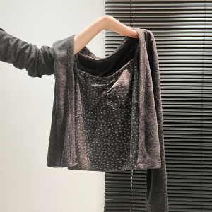 puella | Korean Style Sweet and Elegant Printed Strap Top