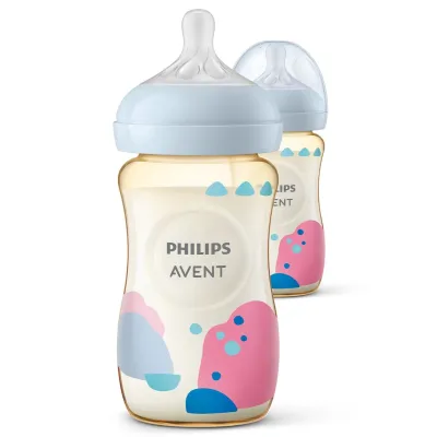 Philips Avent Natural Response PPSU Bottle 260ml (2 Pack)
