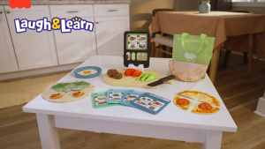 Fisher-Price Laugh & Learn 123 Follow The Recipe Meal Kit Preschool Pretend Playset 30 Pieces Suitable for Age 3+