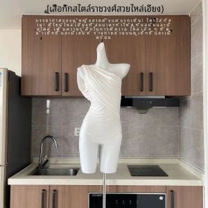 ไหล่เอียงสวยไม่ซ้ําใคร ผู้หญิง ฤดูร้อน เสื้อท่อนบน เรียบหรู ท่อสไตล์น้องสาว เสื้อกั๊ก แจ๊กเก็ตเดินทางเหมาะสําหรับ