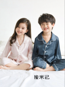 batubatu | Childrens Lightweight Silk Pajamas Set