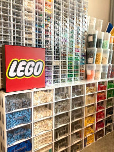 Organizer Box for Building Blocks And Small Particles Drawer Type Storage Box for Childrens Toys And Lego Parts Classification
