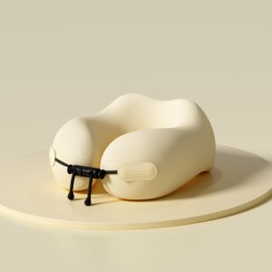 Memory Foam U-Shaped Neck Support Pillow Portable Travel Nap Pillow Gift Item Logo Dedicated Neck Pillow for Air Travel