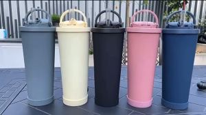 Thermal Tumbler 830ml Thermal Flask Water Bottle Vacuum Insulated Bottle Stainless Steel Coffee Cup Milk Tea Cup